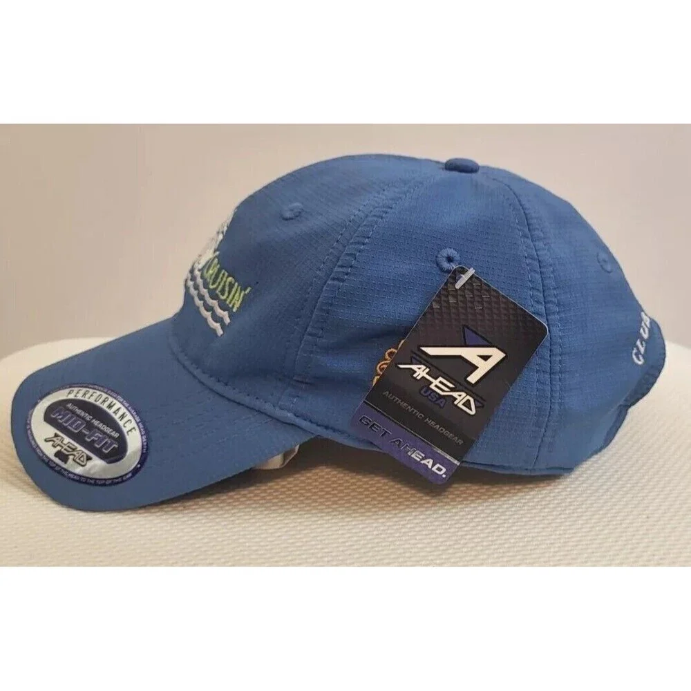 Disney Gone Cruisin' 2019 6 Panel Hat - Blue - Embroidery - Ahead Mid Fit Womens